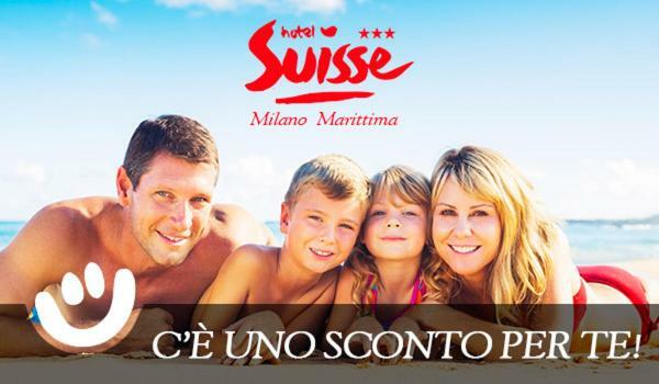 Hotel Suisse Milano Marittima Esterno foto