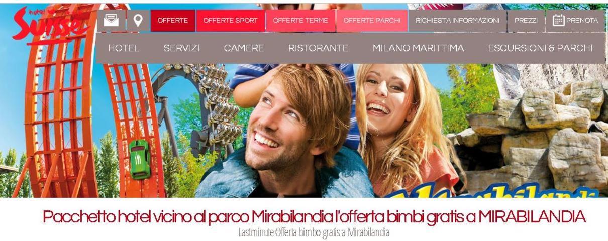 Hotel Suisse Milano Marittima Esterno foto